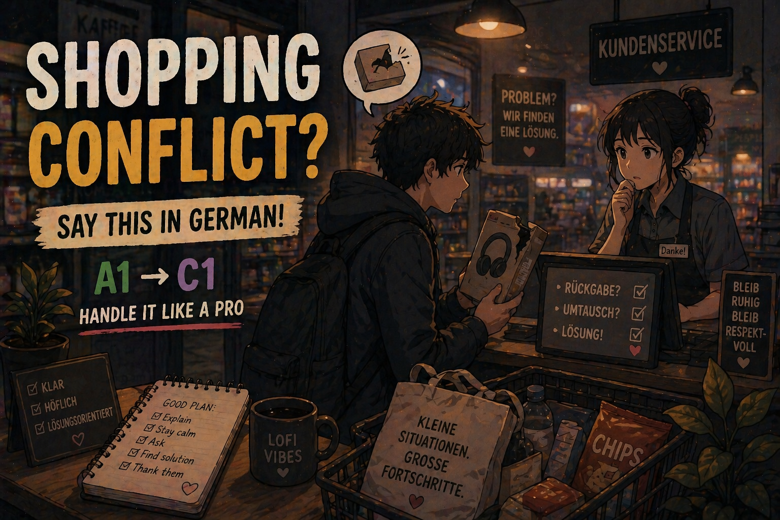 This One Sentence Saved Me in a German Store 🇩🇪🔥