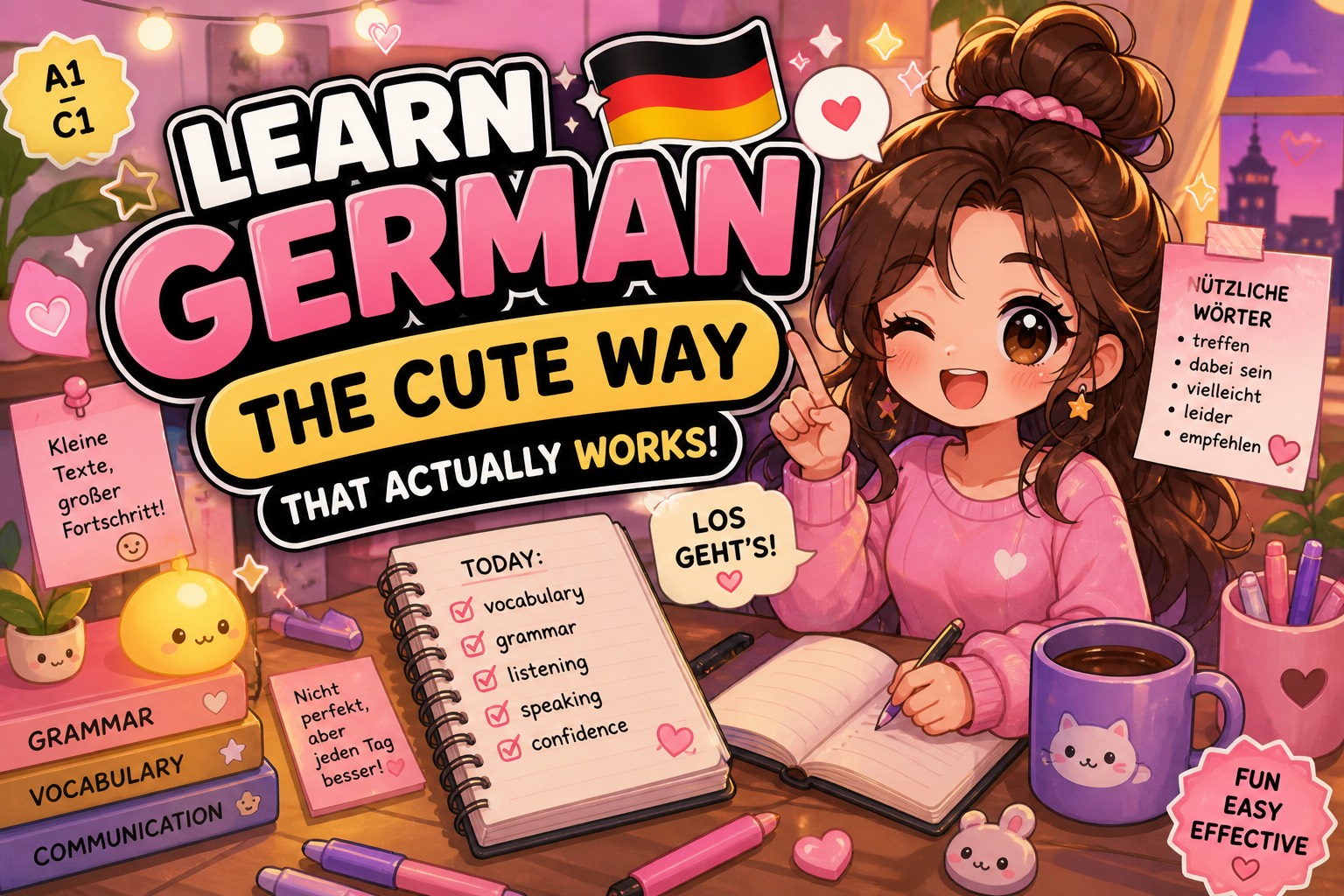 💬 How I Learned German Through Simple Online Conversations