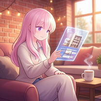 Discussing apartment advertisements