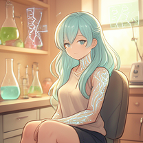 Discussing biotechnology and medicine