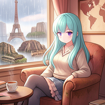 Discussing international travel