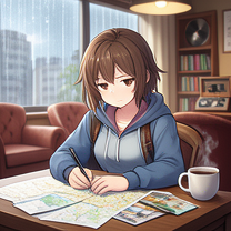 Discussing travel planning and problems