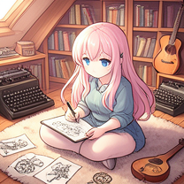 Talking about creativity and personal interests