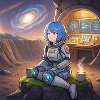 Talking about space exploration and the future